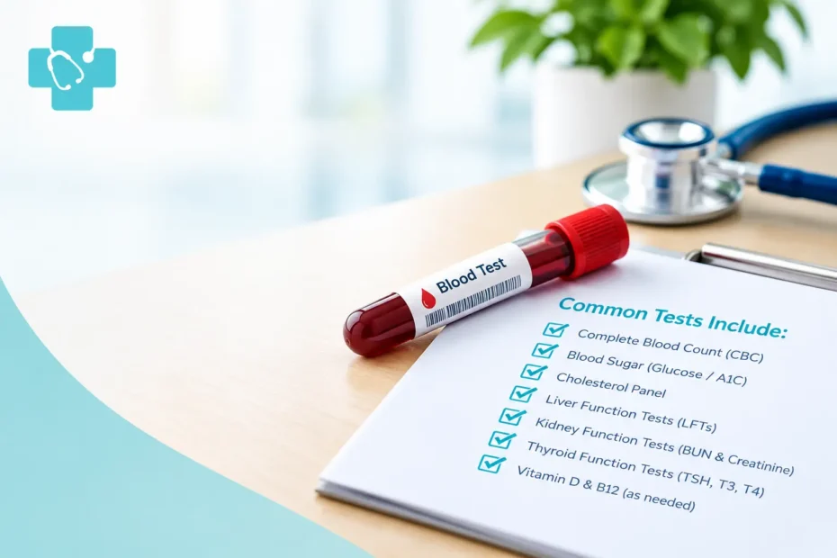What Your Annual Bloodwork Checks For – And Why It Matters